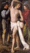 CARIANI St Sebastian between St Roch and St Margaret kkj oil painting