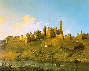 Canaletto Alnwick Castle, Northumberland USA oil painting reproduction