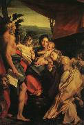 Correggio Madonna with St.Jerome oil painting