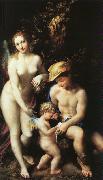 Correggio The Education of Cupid USA oil painting reproduction