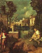 Giorgione The Tempest oil painting