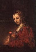 Lady with a Pink