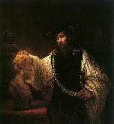 Aristotle with a Bust of Homer