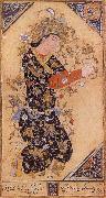 Bihzad Archangel,a symbol of the divine Active Intelligence oil painting reproduction