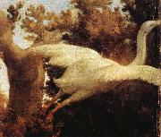 Correggio Leda oil painting reproduction